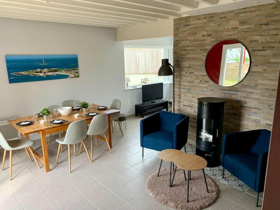 Maison Bord De Mer Dans La Petite Irlande Auderville المظهر الخارجي الصورة